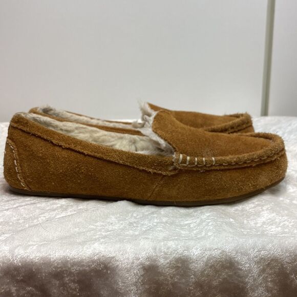 Koolaburra By UGG Tipton slippers in chestnut Size 8 - Picture 2 of 4